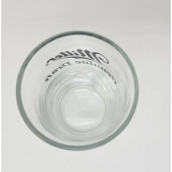 Vintage Miller Genuine Draft Beer Glass 6oz 4.5" x 2.5" Taster Glass MS1 - Picture 4 of 5